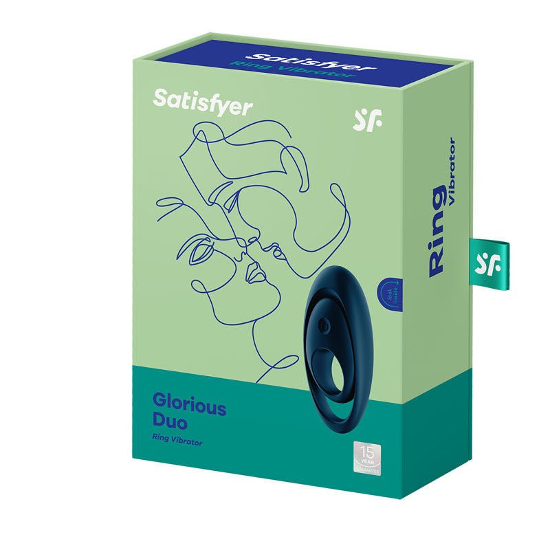 Satisfyer - glorious duo - cock ring -  box side view | Flirtybay.com.au